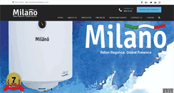 Desktop Screenshot of milanoitalysrl.com